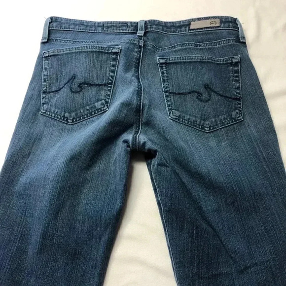 AG Adriano Goldschmied The Prima Mid-Rise Cigarette Blue Jean 27R - Picture 3 of 13